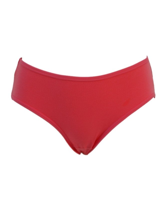 Women's Multiple Design Mid Rise 6-Pack Panties, Multicolor - Fuchsia