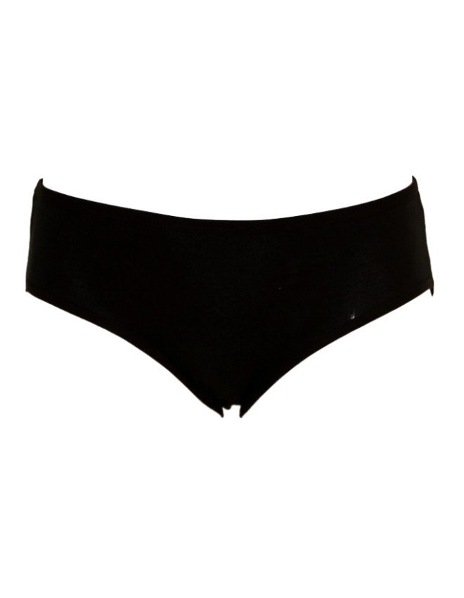 Women's Floral Design Mid Rise 6-Pack Panties, Multicolor - Black