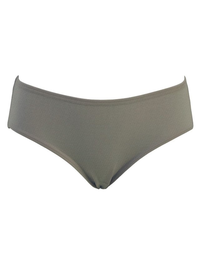 Women's Butterfly Design Mid Rise 6-Pack Panties, Multicolor - Olive