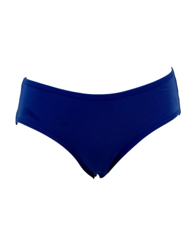 Women's Multiple Design Mid Rise 6-Pack Panties, Multicolor - Blue