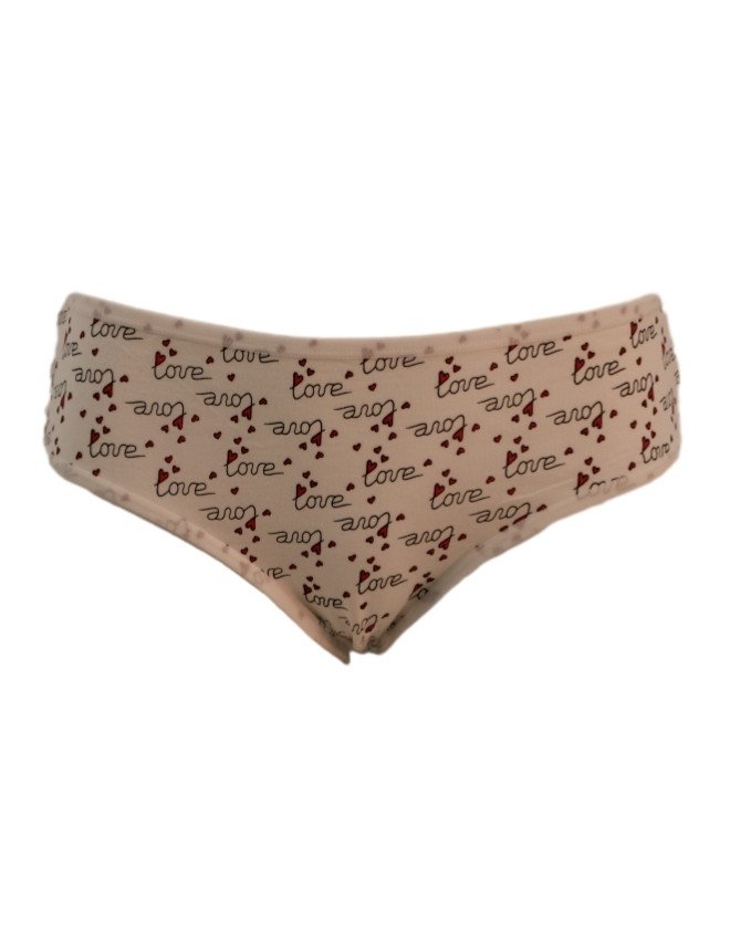 Women's Geometric Design Mid Rise 6-Pack Panties, Multicolor - Beige
