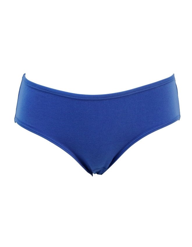Women's Floral Design Mid Rise 6-Pack Panties, Multicolor - Blue