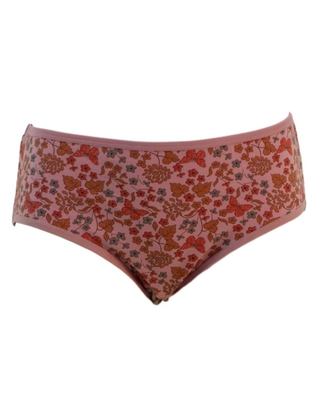 Women's Floral Design Mid Rise 3-Pack Panties, Multicolor - LightPink