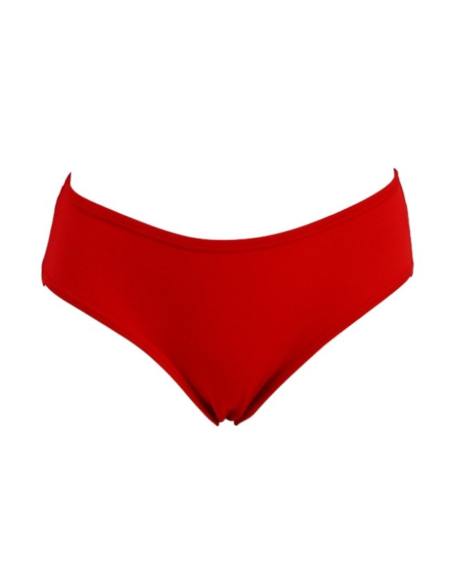 Women's Multiple Design Mid Rise 6-Pack Panties, Multicolor - Red